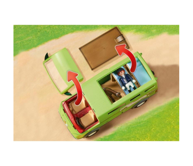 PLAYMOBIL Pojazd do przewozu koni - 440709 - zdjęcie 5